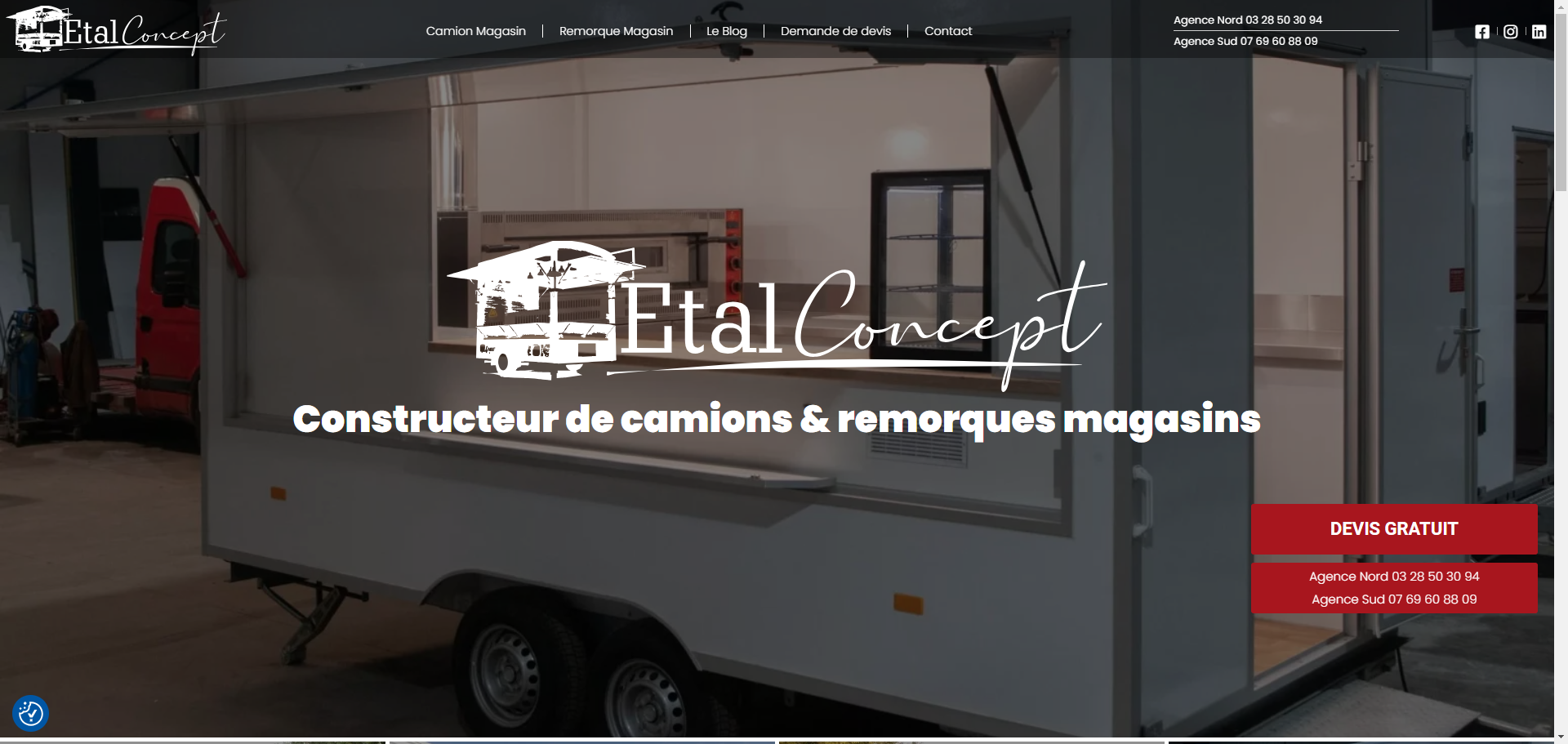 Etal Concept | Aménagements Camions / Remorques